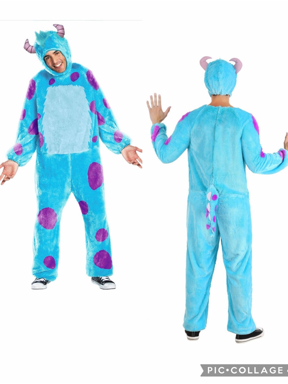 Disguise Monsters Inc Sulley Costume
Disney-Pixar Adult Jumpsuit Blue Purple XL